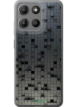 Чехол на motorola moto g15 кубики "1061u-3948-8094"