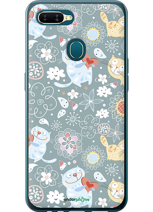 Чехол на oppo a12 котята v3 "1223u-2557-8094"