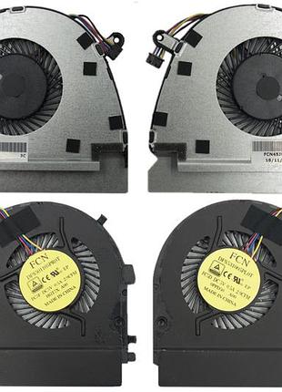 Оригинальный вентилятор dell vostro v5460 v5470 v5480 inspiron 14z-3526 левый+правый original 4+4 pin (0hgt7x 0ppd50)