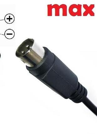 Dc кабель для блока питания 4pin (kycon) (5a) (1.2m) (a class) 1 день гар.
