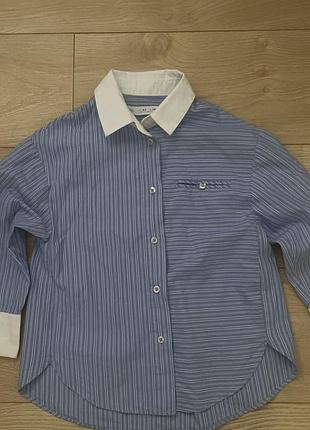 Сорочка в школу, zara, 120