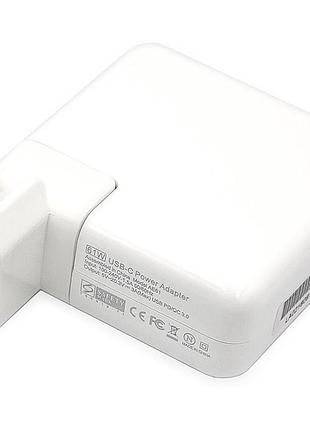 Блок питания для ноутбуков powerplant apple 220v, 20v 61w (usb type-c)