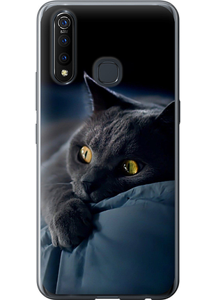 Чохол на vivo z5x димчастий кіт "825u-1765-851"