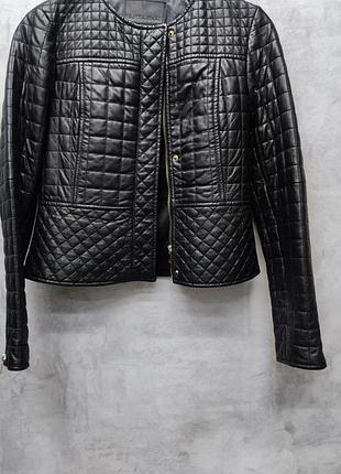 Кожаная куртка trussardi