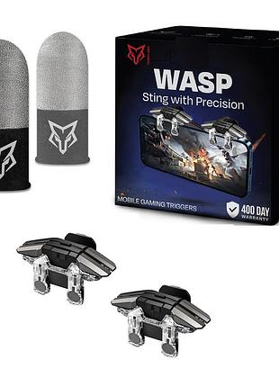 Ігровий набір: тригери для смартфона union js 65 та ігрові напальники sarafox v8