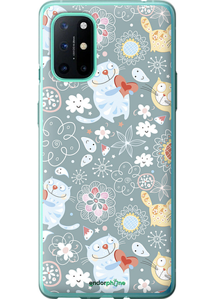 Чехол на oneplus 8t котята v3 "1223u-2113-8094", чехол для телефона