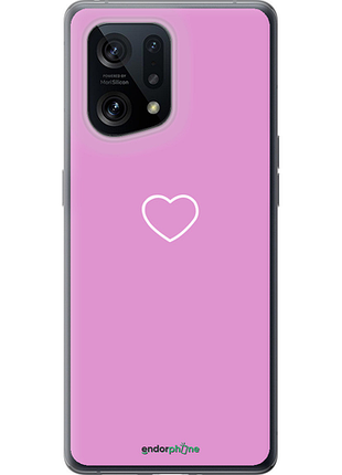 Чохол на oppo find x5 серце 2 "4863u-2602-8094"