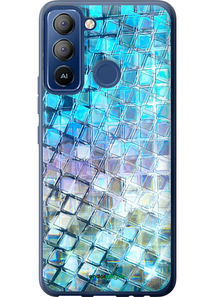 Чехол на tecno pop 5 lte bd4 переливающаяся чешуя "227u-2639-8094", чехол для телефона