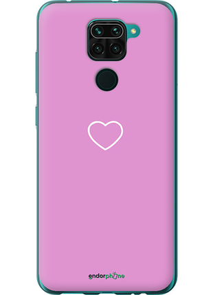 Чехол на xiaomi redmi note 9 сердце 2 "4863u-2017-8094"