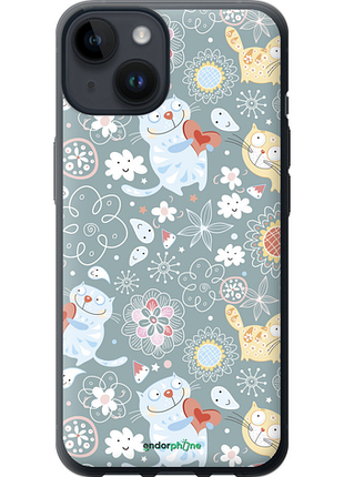 Чехол на iphone 14 котята v3 "1223u-2648-8094"