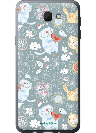 Чехол на samsung galaxy j5 prime котята v3 "1223u-465-8094", чехол для телефона