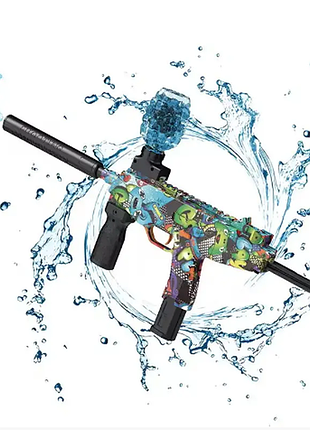 Бластер автоматичний mp9 gel ball з гель кульками орбіз 10500шт