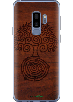 Чехол на samsung galaxy s9 plus узор дерева "4119u-1365-8094", чехол для телефона