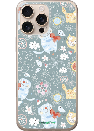 Чехол на iphone 16 pro max котята v3 "1223u-3706-8094", чехол для телефона