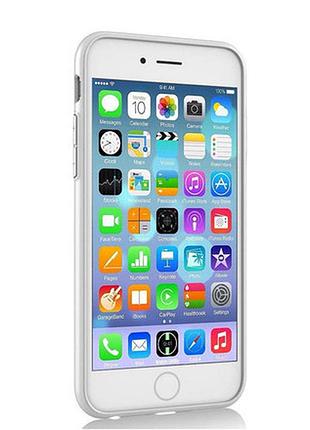 Чехол devia для iphone 6/6s hybrid white 3