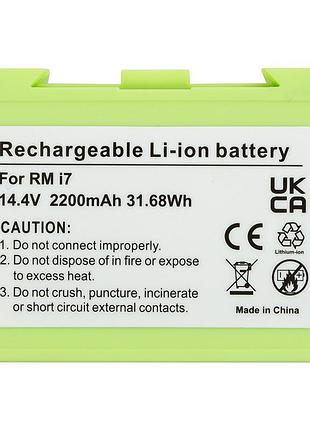 Аккумулятор powerplant для пылесоса irobot roomba i7 14.4v 2200mah