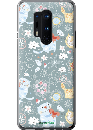 Чехол на oneplus 8 pro котята v3 "1223u-1896-8094", чехол для телефона