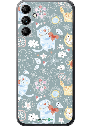 Чехол на samsung galaxy a14 a145f котята v3 "1223u-2937-8094", чехол для телефона
