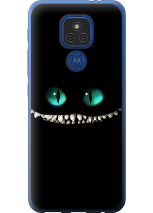 Чехол на motorola e7 plus чеширский кот "689u-2107-851"