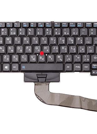 Клавіатура для ноутбука lenovo thinkpad sl410k чорна, trackpoint