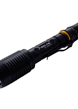 Тактический фонарь x-balog bl 2804 диод t6 фонарик 1200 lumen