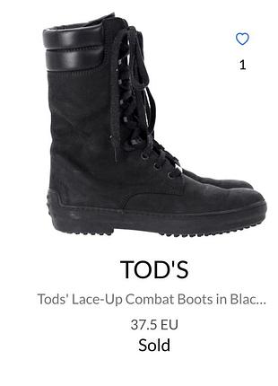Tods ботинки