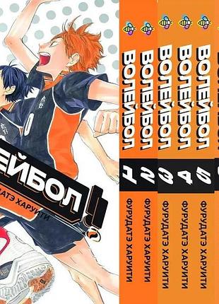 Комплект манги bee's print волейбол volleyball том 01 по 10 bp vlset 02