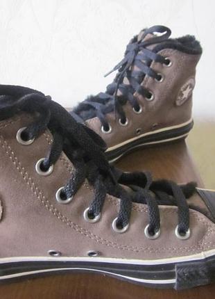 Кеды converse с мехом