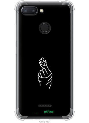 Чехол на xiaomi redmi 6 love you "4298sp-1521-8094"