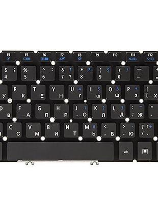 Клавиатура для ноутбука acer aspire v5-471 черный, без фрейма