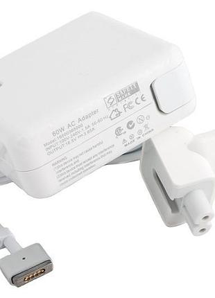 Блок питания для ноутбуков powerplant apple 220v, 16.5v 60w 3.65a (magsafe 2)