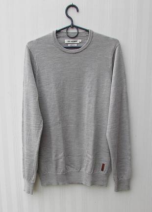 Оригинальный шерстяной свитер ben sherman 100% мерино шерсть