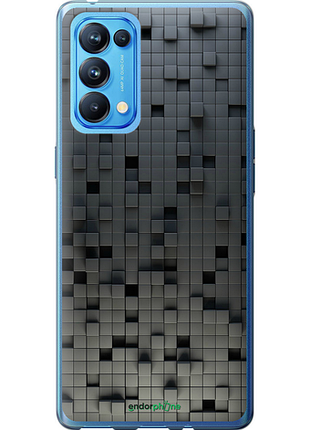 Чехол на oppo reno5 pro кубики "1061u-2239-8094", чехол для телефона