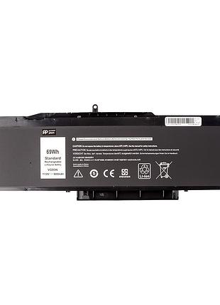 Акумулятор powerplant для ноутбуків dell precision 15 3520 (vg93n) 11.55v 6000mah