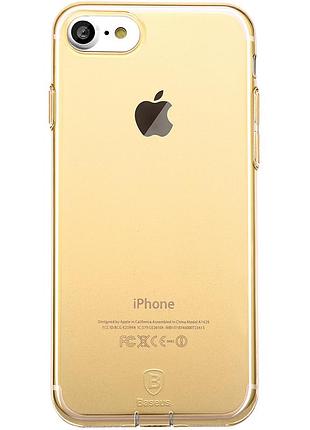 Чохол baseus для iphone se 2020/8/7 simple pluggy gold (arapiph7-a0v)