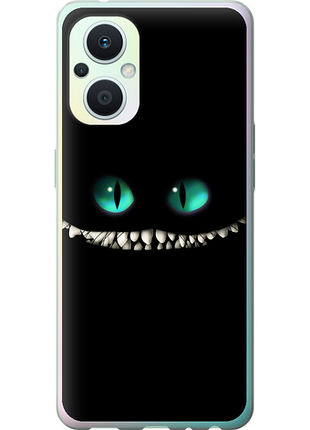 Чехол на oppo reno8 lite чеширский кот "689u-2755-851"