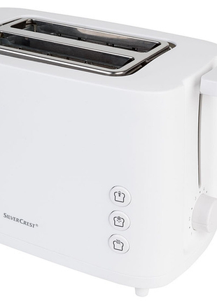 Тостер silvercrest 800 вт stk 870 a1 білий