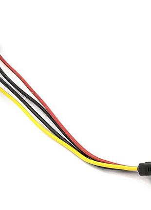 Sata-кабель powerplant molex-sata (cc-sata-ps) 0,15м