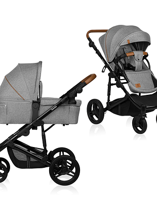 Универсальная коляска 2 в 1 lionelo mari tour grey stone