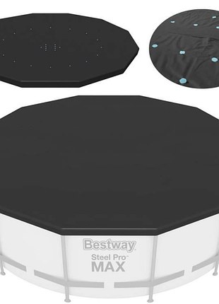 Тент для каркасного бассейна bestway 58037, 366 см