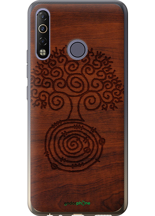 Чохол на tecno camon 12 air cc6 візерунок дерева "4119u-2389-8094", чохол для телефона