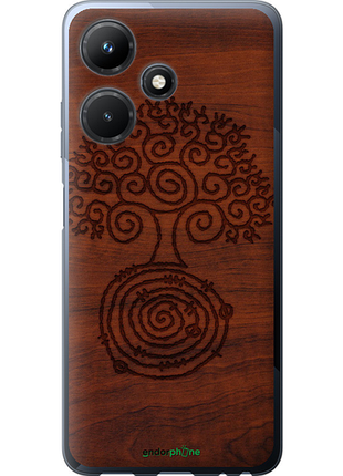 Чехол на infinix hot 30i узор дерева "4119u-3045-8094", чехол для телефона
