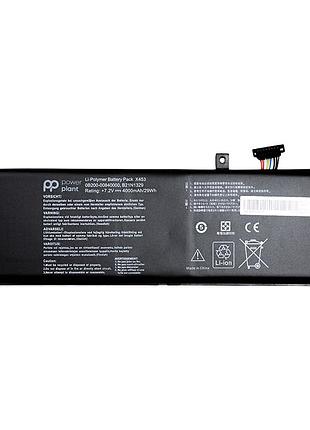 Акумулятор powerplant для ноутбуків asus d553m (b21n1329) 7.2v 4000mah