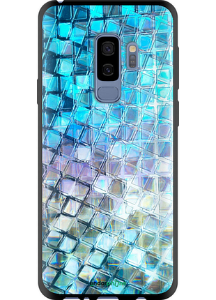 Чехол на samsung galaxy s9 plus переливающаяся чешуя "227b-1365-8094", чехол для телефона