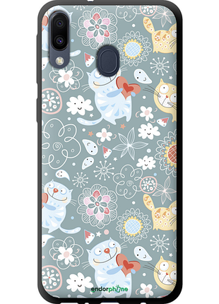 Чехол на samsung galaxy m20 котята v3 "1223b-1660-8094"