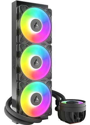 Система жидкостного охлаждения arctic liquid freezer iii pro 360 a-rgb (black)