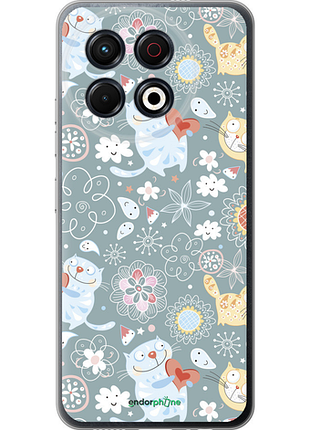 Чехол на tecno spark 30 pro 4g котята v3 "1223u-3895-8094", чехол для телефона