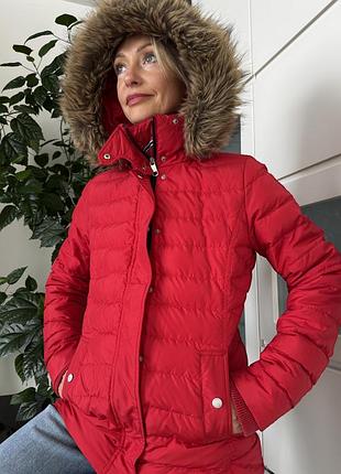 Куртка пуховик тommy hilfiger xs
