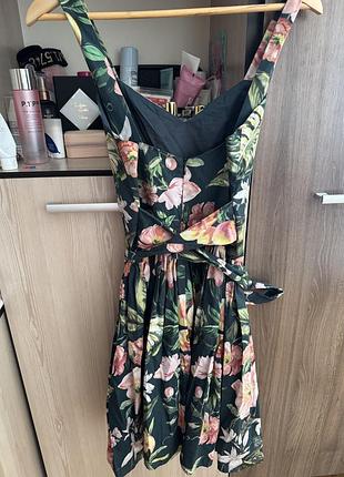Сукня квіткова h&m 36 s 3
