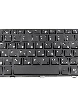 Клавиатура для ноутбука dell inspiron 5447 черный, черный фрейм